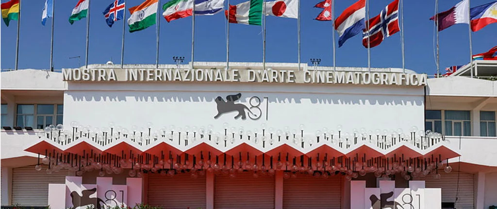 81st Venice International Film Festival on August 27, 2024. Credit: Vianney Le Caer/AP